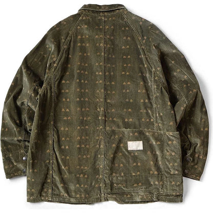 Kapital Velveteen Iris Tsume-Shobu Cactus Coverall