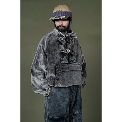 Kapital Velveteen Nickel Anorak (Dirty Dyed)