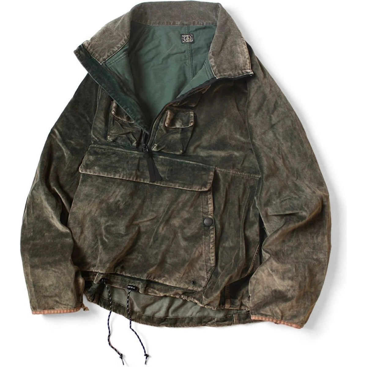 Kapital Velveteen Nickel Anorak (Dirty Dyed)