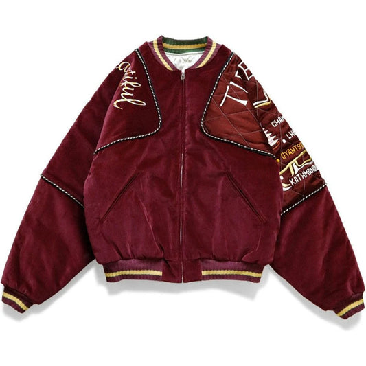 Kapital Velveteen Sham Bomber Jacket (Beautiful TIBET)