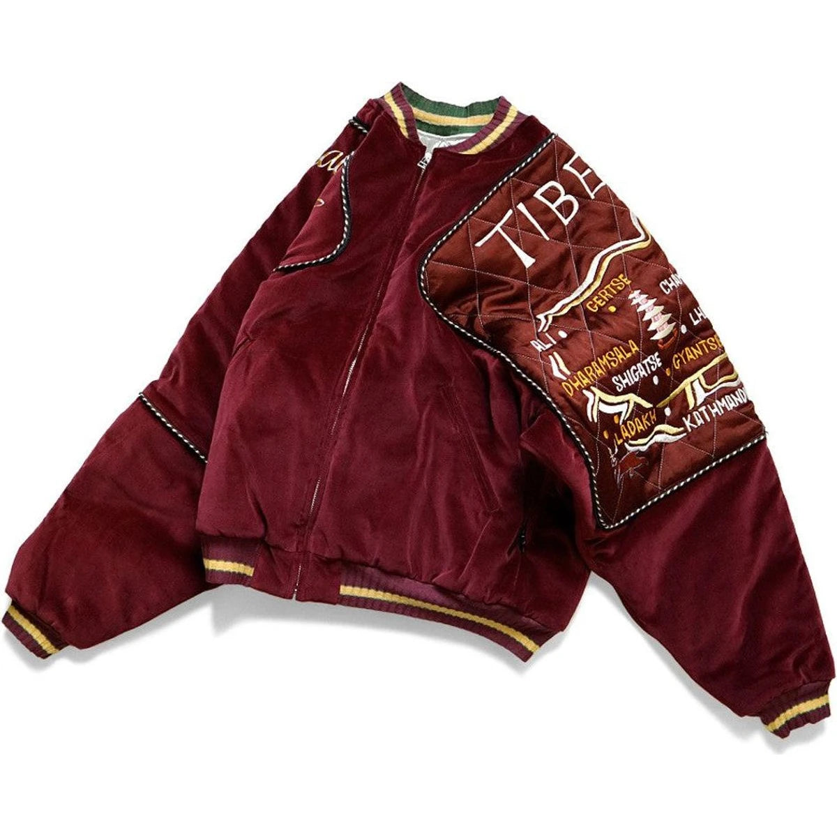 Kapital Velveteen Sham Bomber Jacket (Beautiful TIBET)