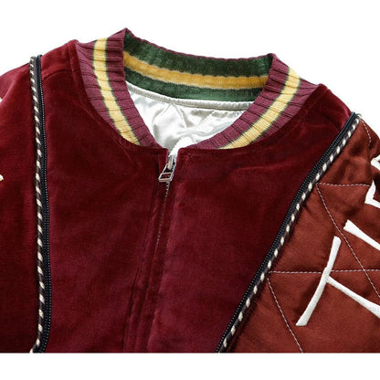 Kapital Velveteen Sham Bomber Jacket (Beautiful TIBET)