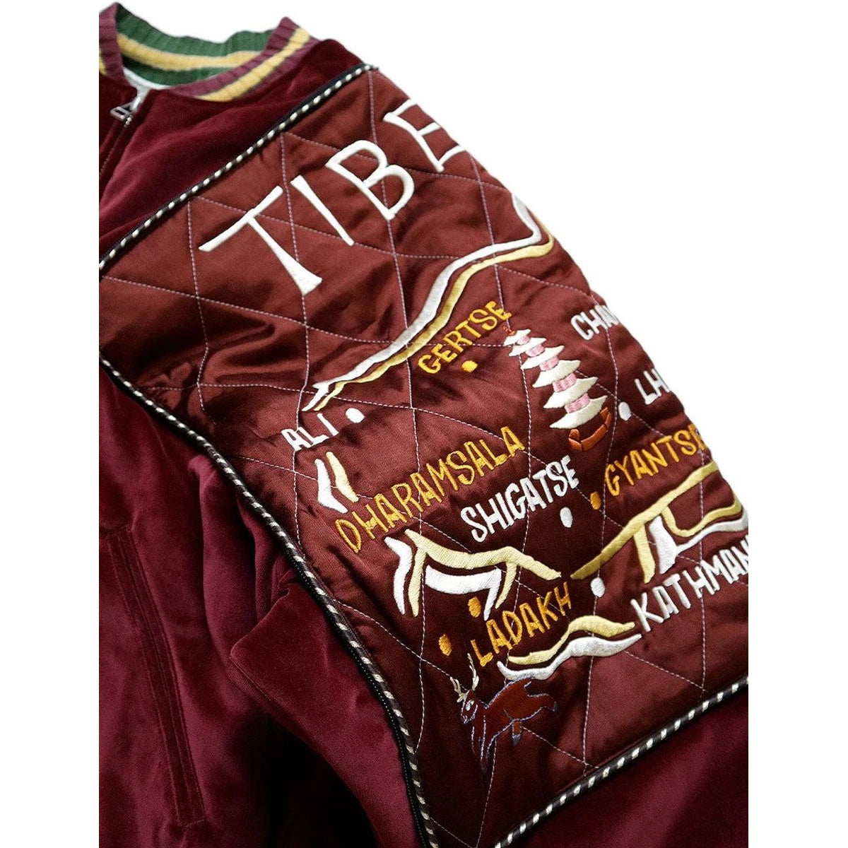 Kapital Velveteen Sham Bomber Jacket (Beautiful TIBET)