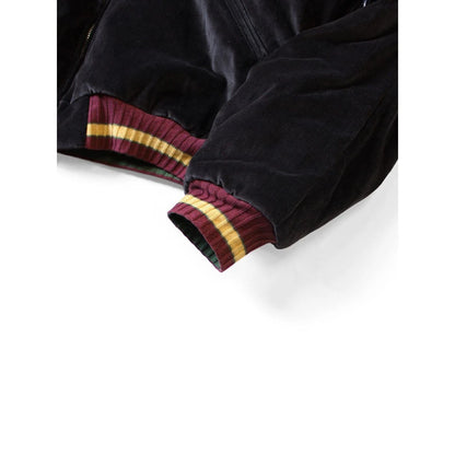 Kapital Velveteen Sham Siamese Bomber Jacket (Yukon)