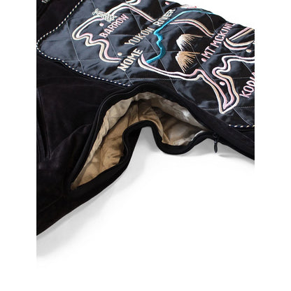 Kapital Velveteen Sham Siamese Bomber Jacket (Yukon)