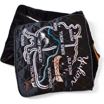 Kapital Velveteen Sham Siamese Bomber Jacket (Yukon)