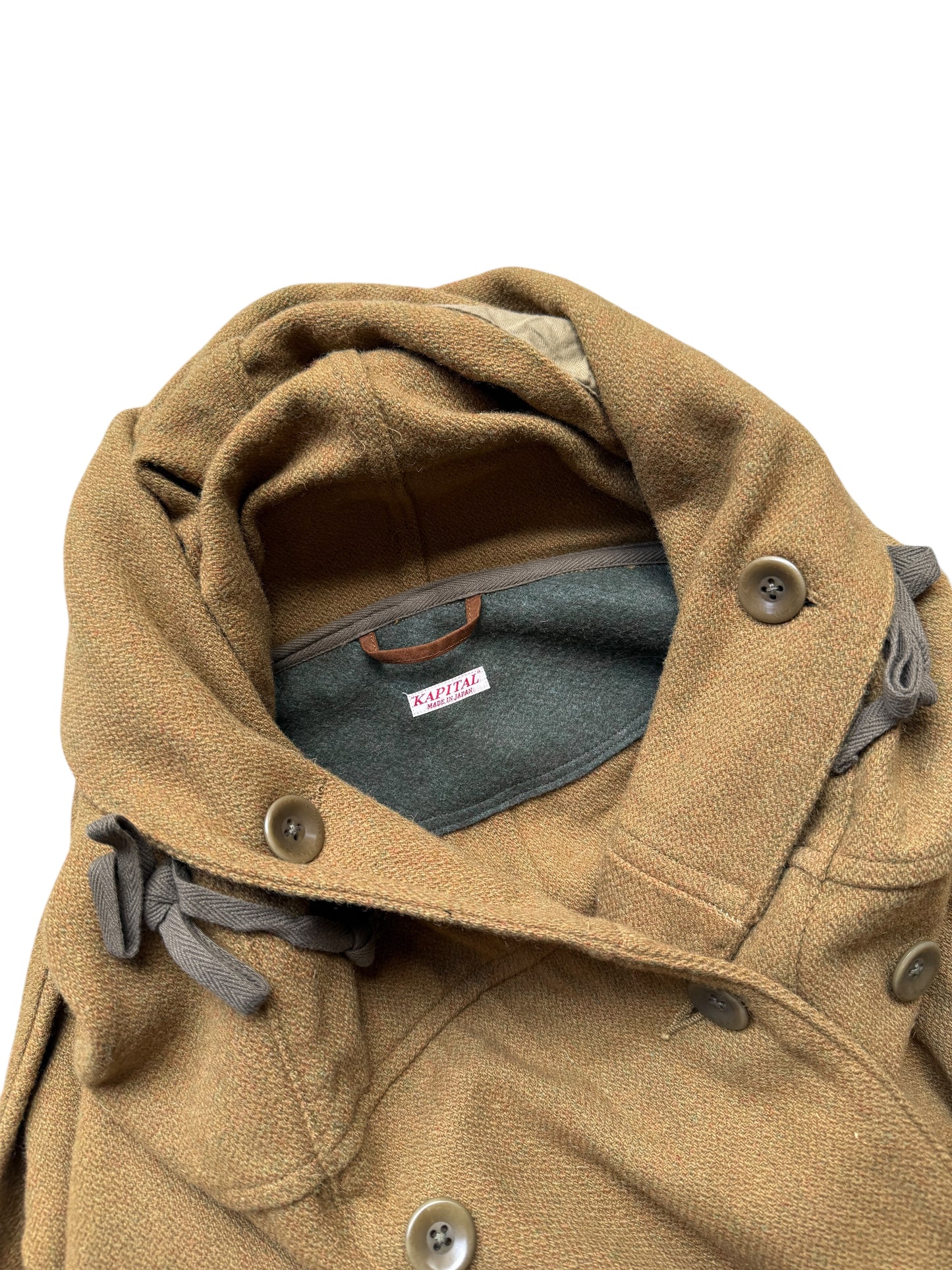 Kapital Vintage Melton Wool Ring Coat