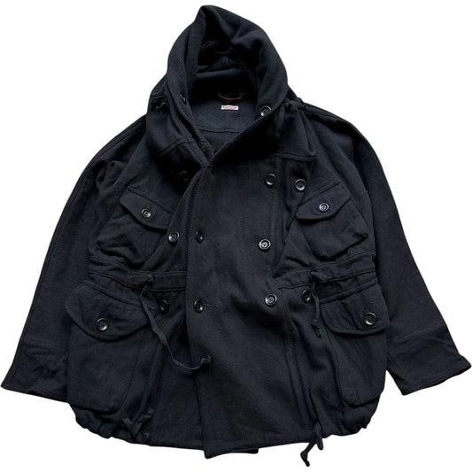 Kapital Vintage Melton Wool Ring Coat