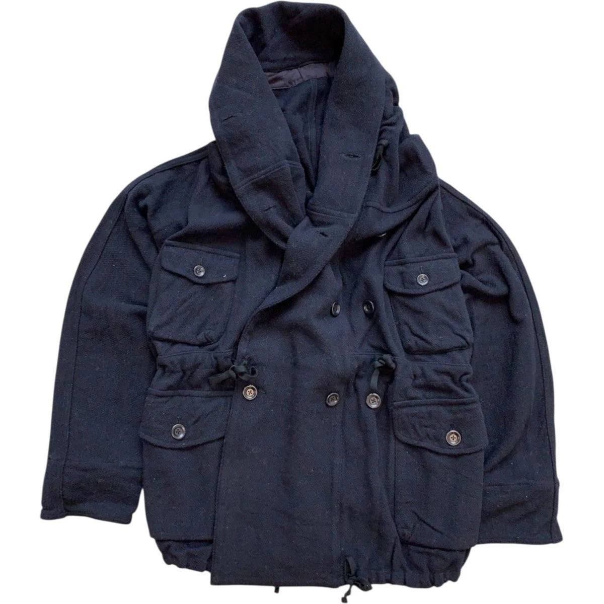 Kapital Vintage Melton Wool Ring Coat