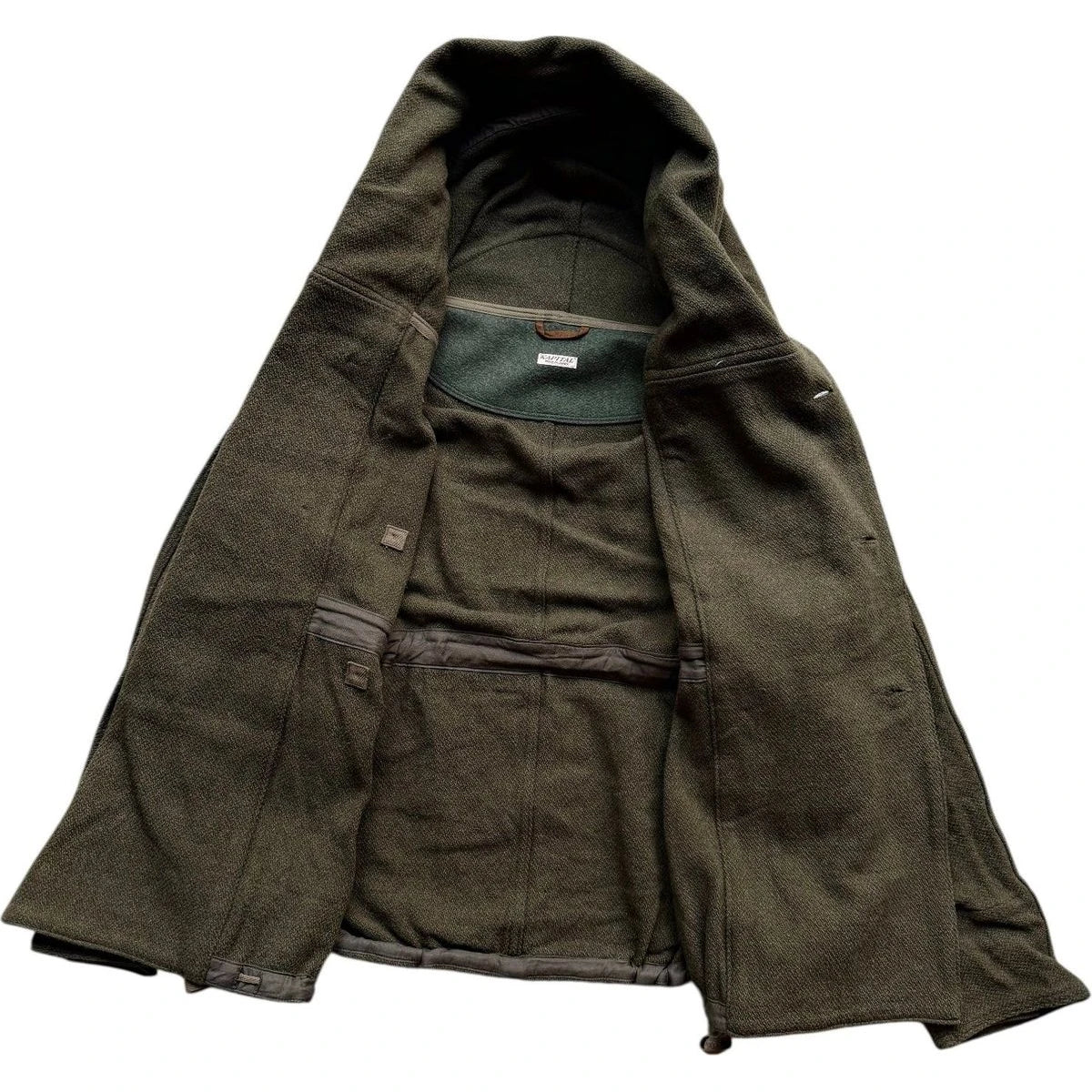 Kapital Vintage Melton Wool Ring Coat