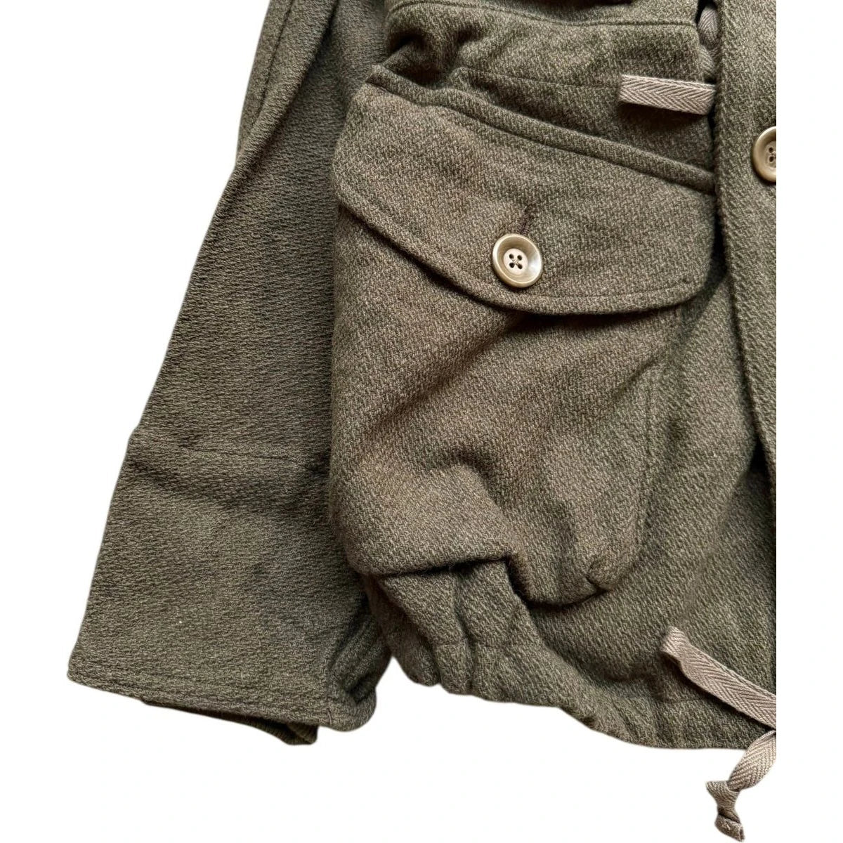 Kapital Vintage Melton Wool Ring Coat