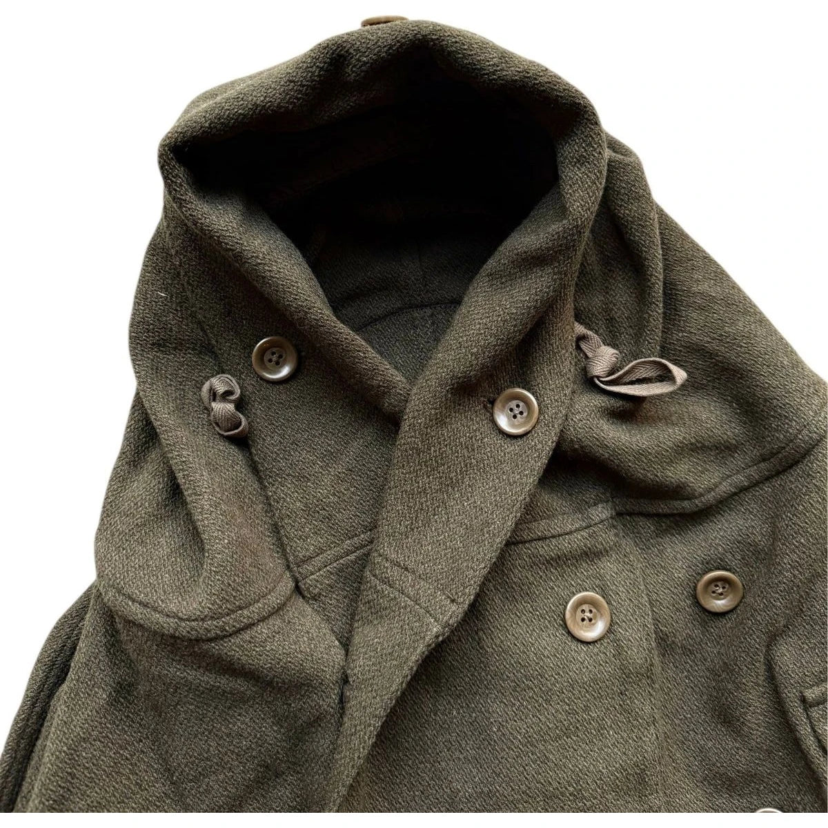 Kapital Vintage Melton Wool Ring Coat