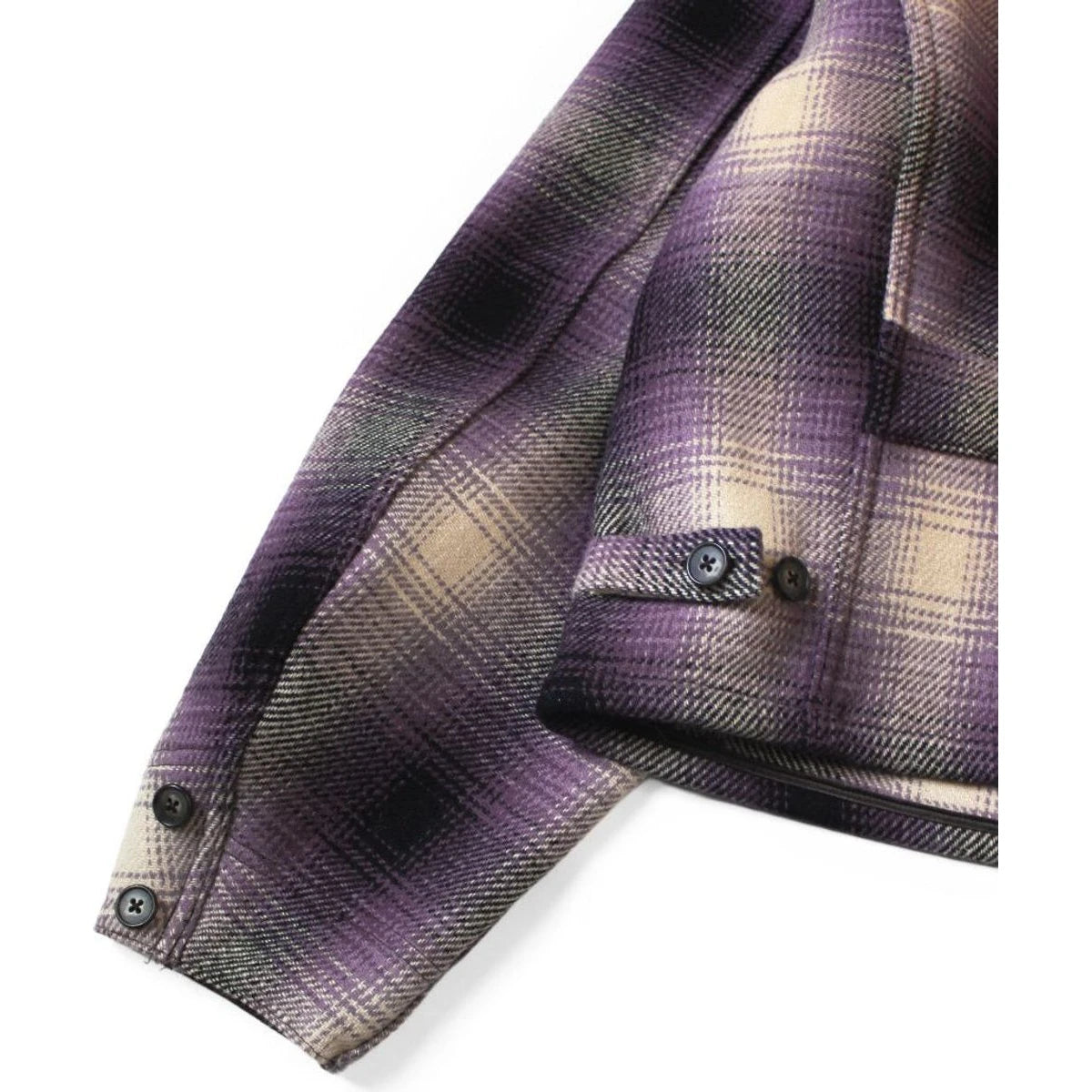 Kapital Vintage Wool Shadow Check Hunting Drizzler Jacket