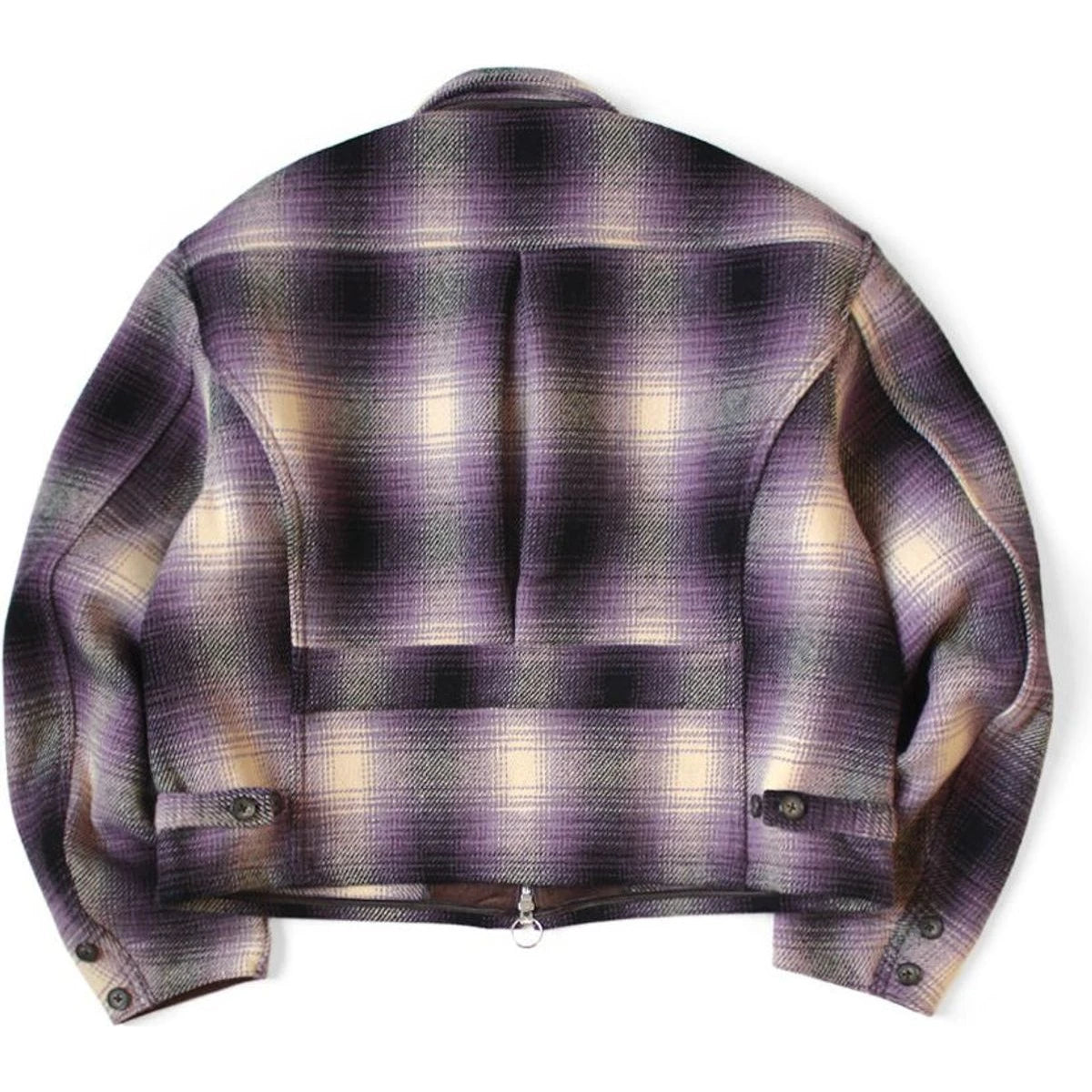 Kapital Vintage Wool Shadow Check Hunting Drizzler Jacket