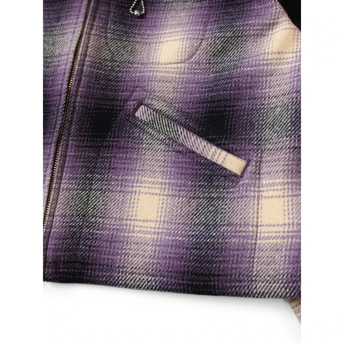 Kapital Vintage Wool Shadow Check Hunting Drizzler Jacket