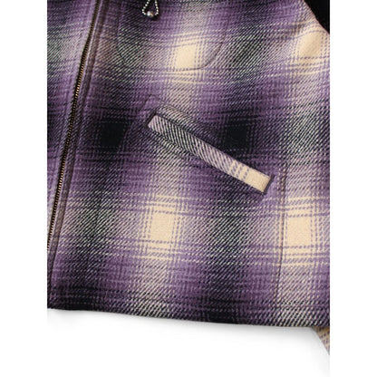 Kapital Vintage Wool Shadow Check Hunting Drizzler Jacket