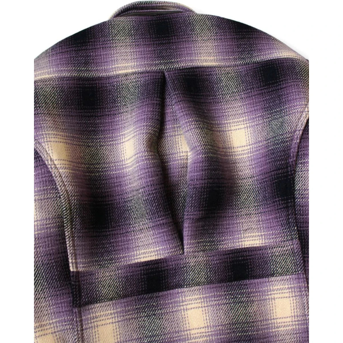 Kapital Vintage Wool Shadow Check Hunting Drizzler Jacket