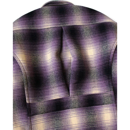 Kapital Vintage Wool Shadow Check Hunting Drizzler Jacket
