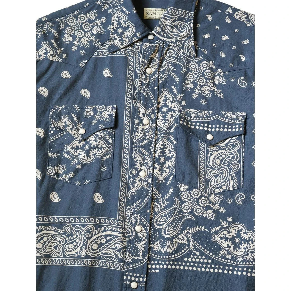 Kapital Viyella Bandana Print Husky Western Shirt