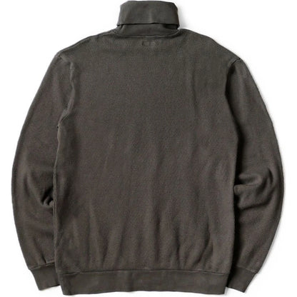 Kapital Waffle Jersey High Neck Long T (Peace Embroidery)
