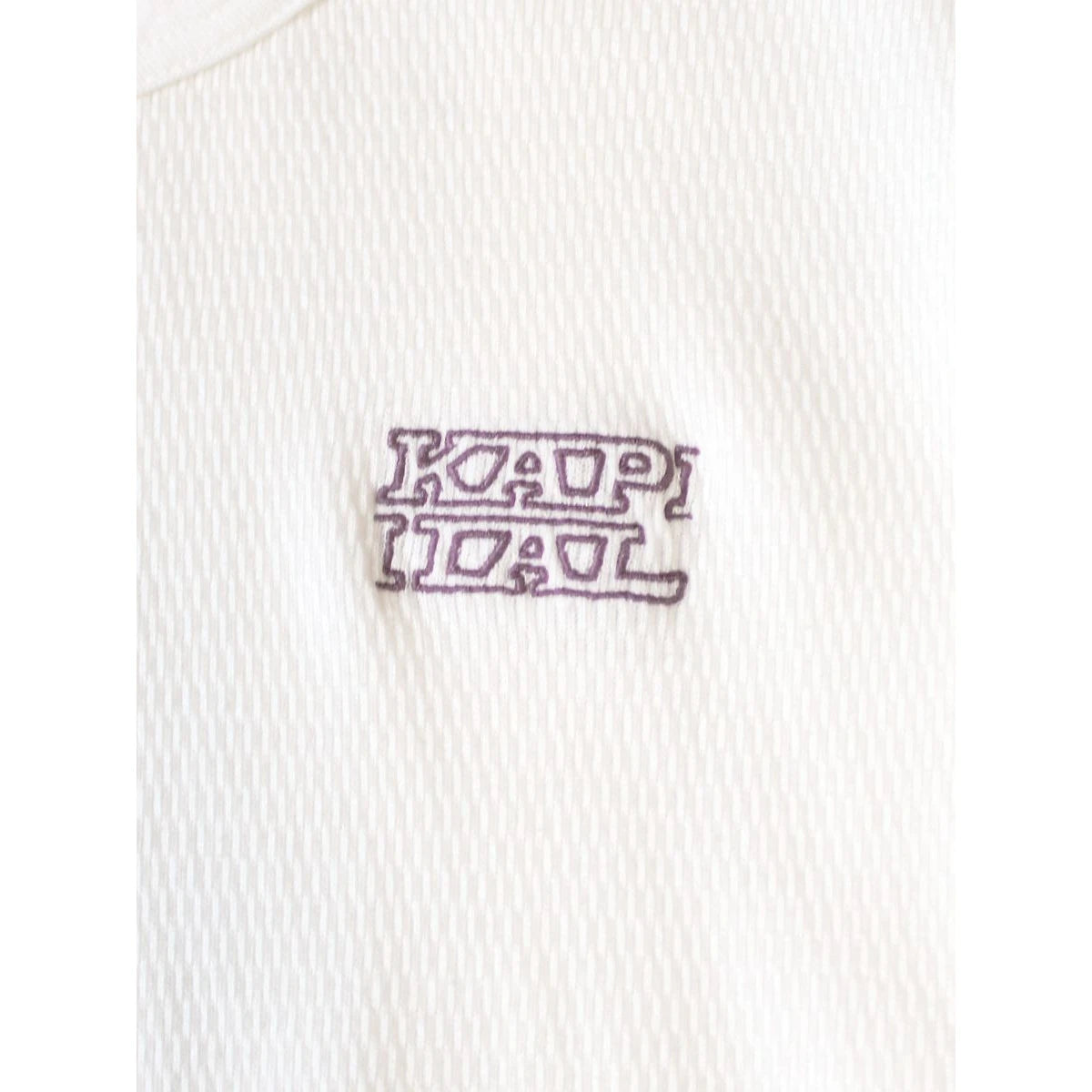 Kapital Waffle Jersey Long Sleeve T-Shirt (Kapital Embroidery)