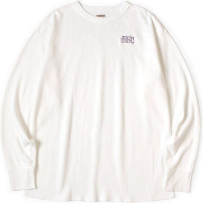 Kapital Waffle Jersey Long Sleeve T-Shirt (Kapital Embroidery)