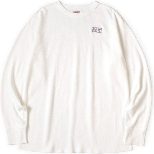 Kapital Waffle Jersey Long Sleeve T-Shirt (Kapital Embroidery)