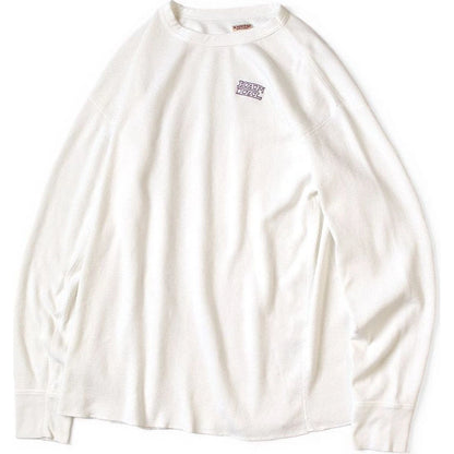 Kapital Waffle Jersey Long Sleeve T-Shirt (Kapital Embroidery)