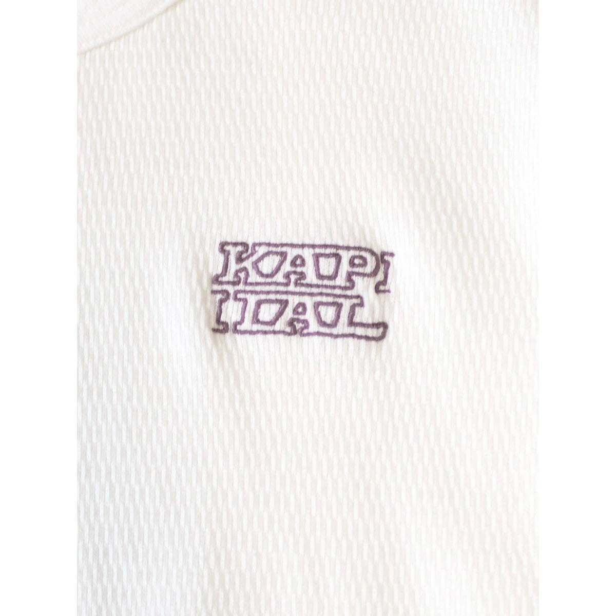 Kapital Waffle Jersey Long Sleeve T-Shirt (Kapital Embroidery)