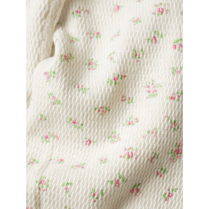 Kapital Waffle Jersey Small Flowers Pt 2TONE Long T (Kapital Embroidery)