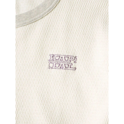 Kapital Waffle Jersey Small Flowers Pt 2TONE Long T (Kapital Embroidery)