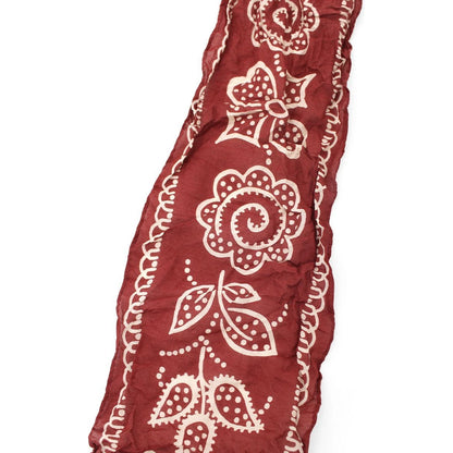 Kapital Washed Silk Moga Scarf (Escargot Flower)