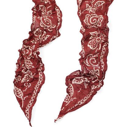 Kapital Washed Silk Moga Scarf (Escargot Flower)