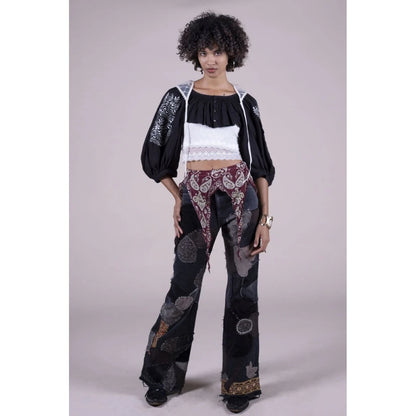 Kapital Washed Silk Dickey Belt (Sambo Paisley)