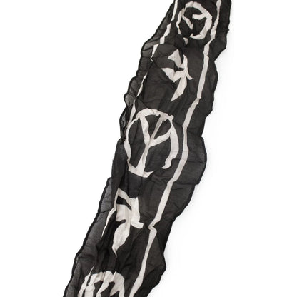 Kapital Washed Silk Moga Scarf (Live Peace)