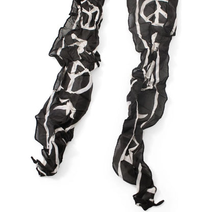 Kapital Washed Silk Moga Scarf (Live Peace)