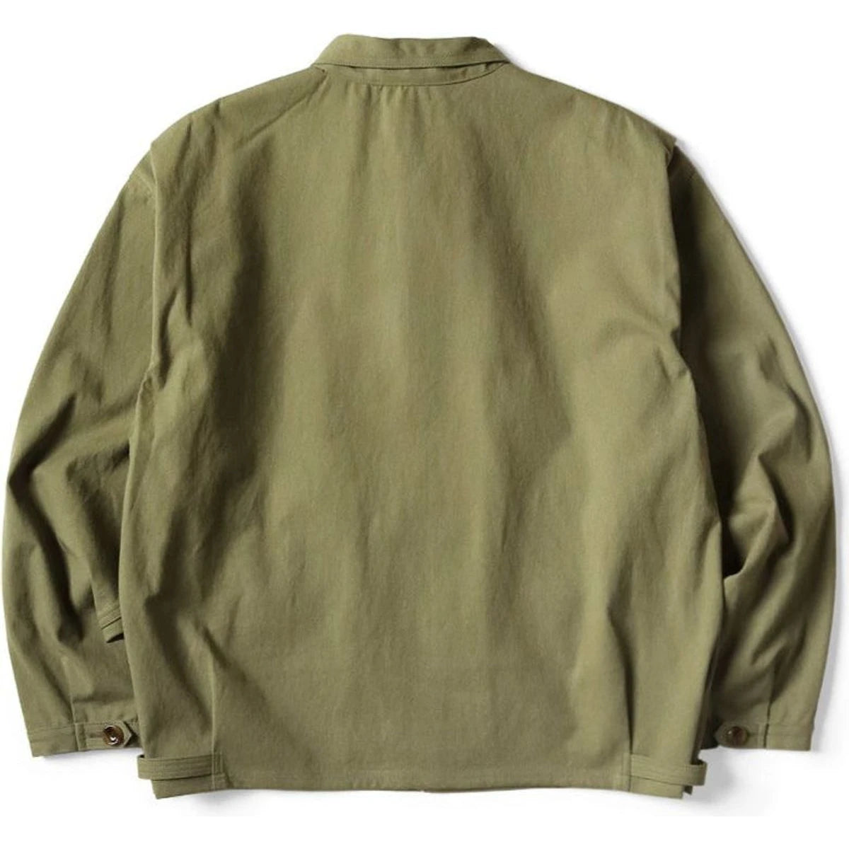 Kapital Water-Repellent Light Canvas Zip Up Kayak Paw-Paw Blouson