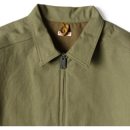 Kapital Water-Repellent Light Canvas Zip Up Kayak Paw-Paw Blouson