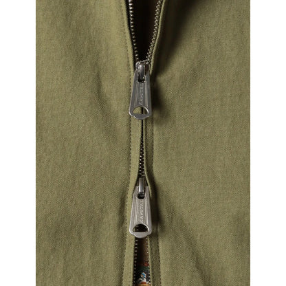 Kapital Water-Repellent Light Canvas Zip Up Kayak Paw-Paw Blouson