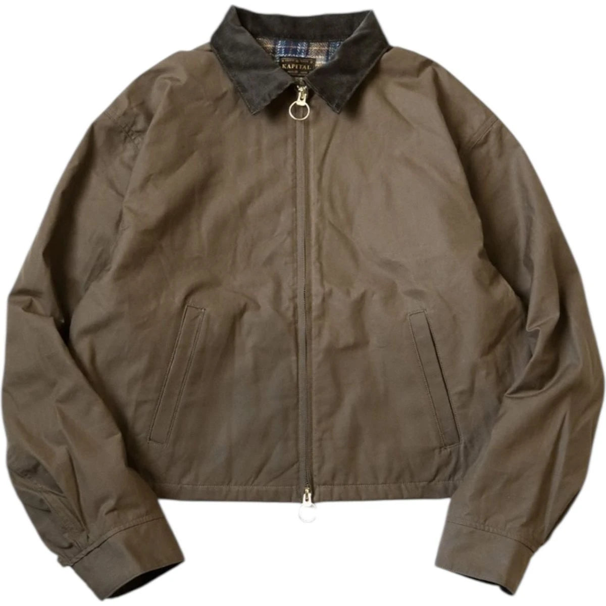 Kapital Weather Cotton Oil Coating Drizzler Jacket