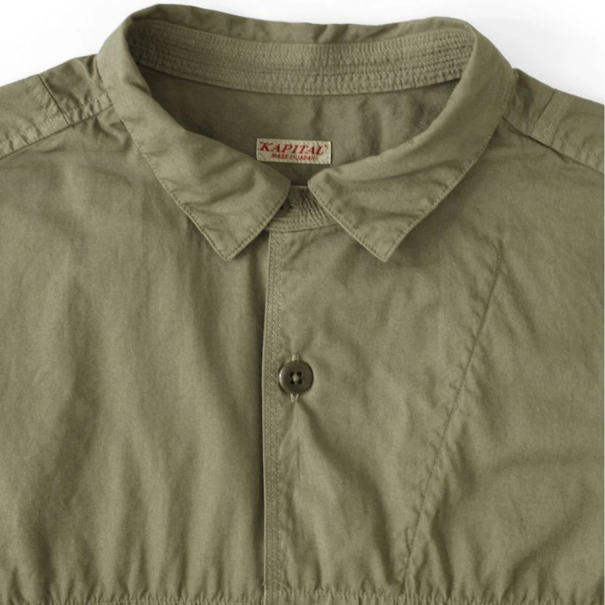 Kapital Broadcloth Wide Anorak Shirt