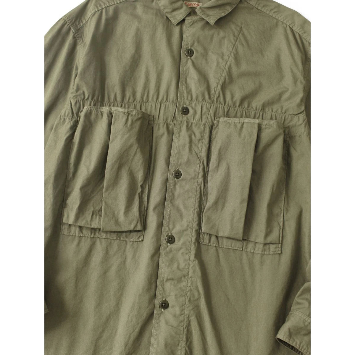 Kapital Broadcloth Wide Anorak Shirt