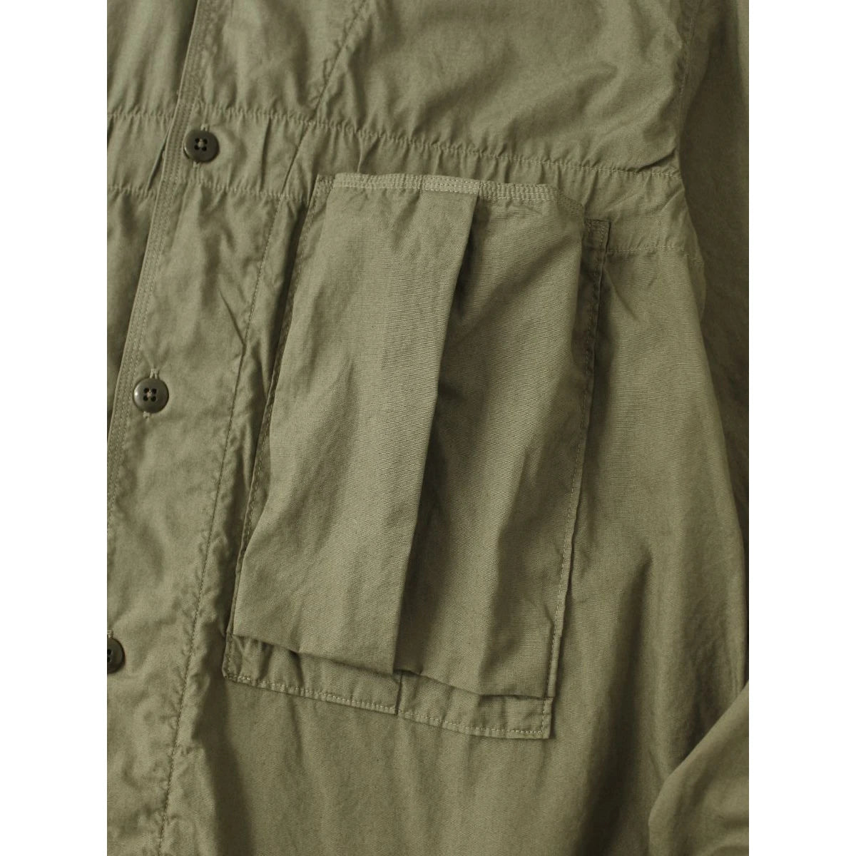 Kapital Broadcloth Wide Anorak Shirt