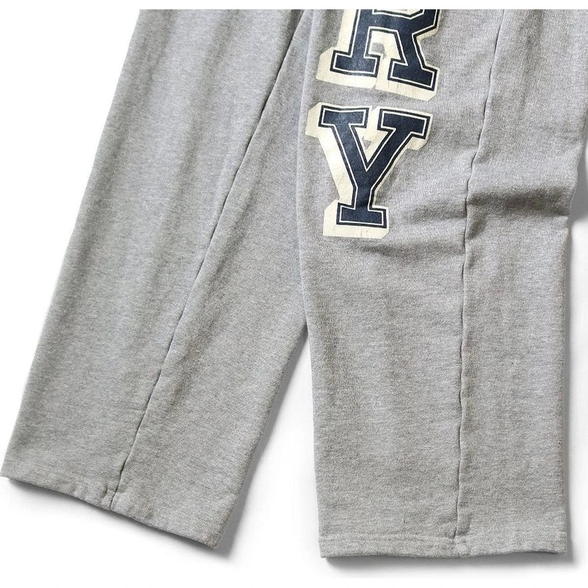 Kapital Wide Leg Fleece Sweatpants (N.TRY Print)