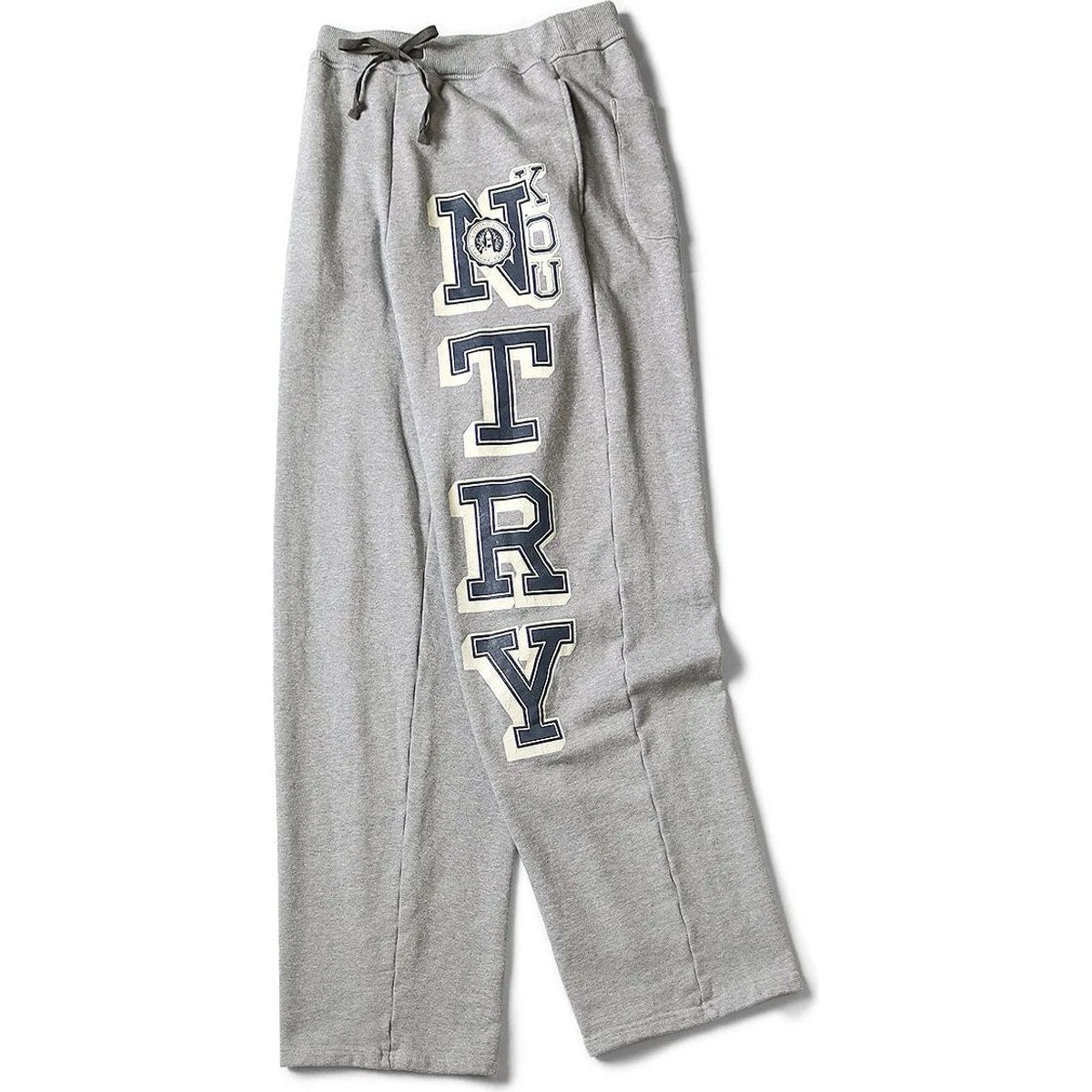 Kapital Wide Leg Fleece Sweatpants (N.TRY Print)