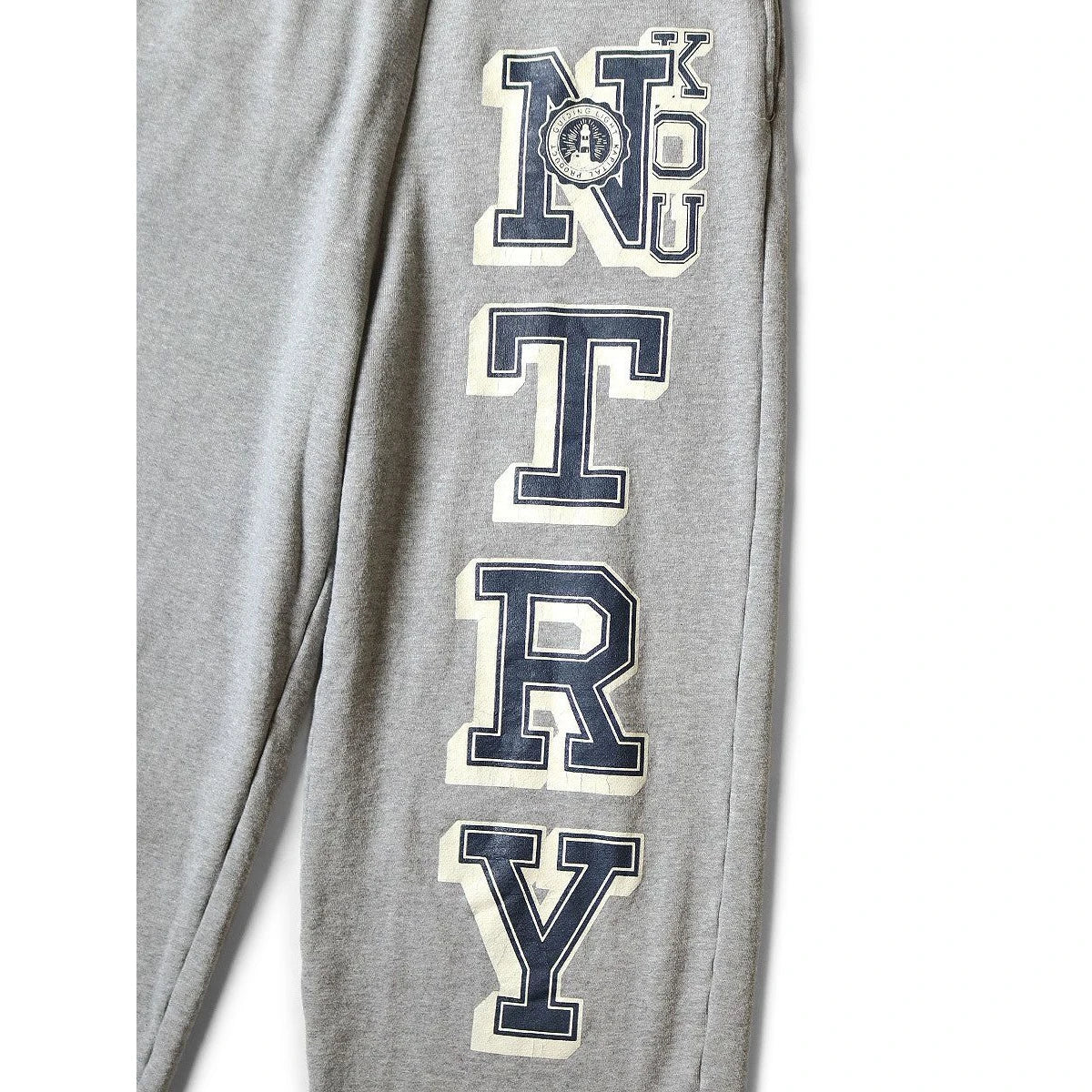 Kapital Wide Leg Fleece Sweatpants (N.TRY Print)