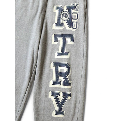 Kapital Wide Leg Fleece Sweatpants (N.TRY Print)
