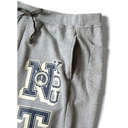 Kapital Wide Leg Fleece Sweatpants (N.TRY Print)