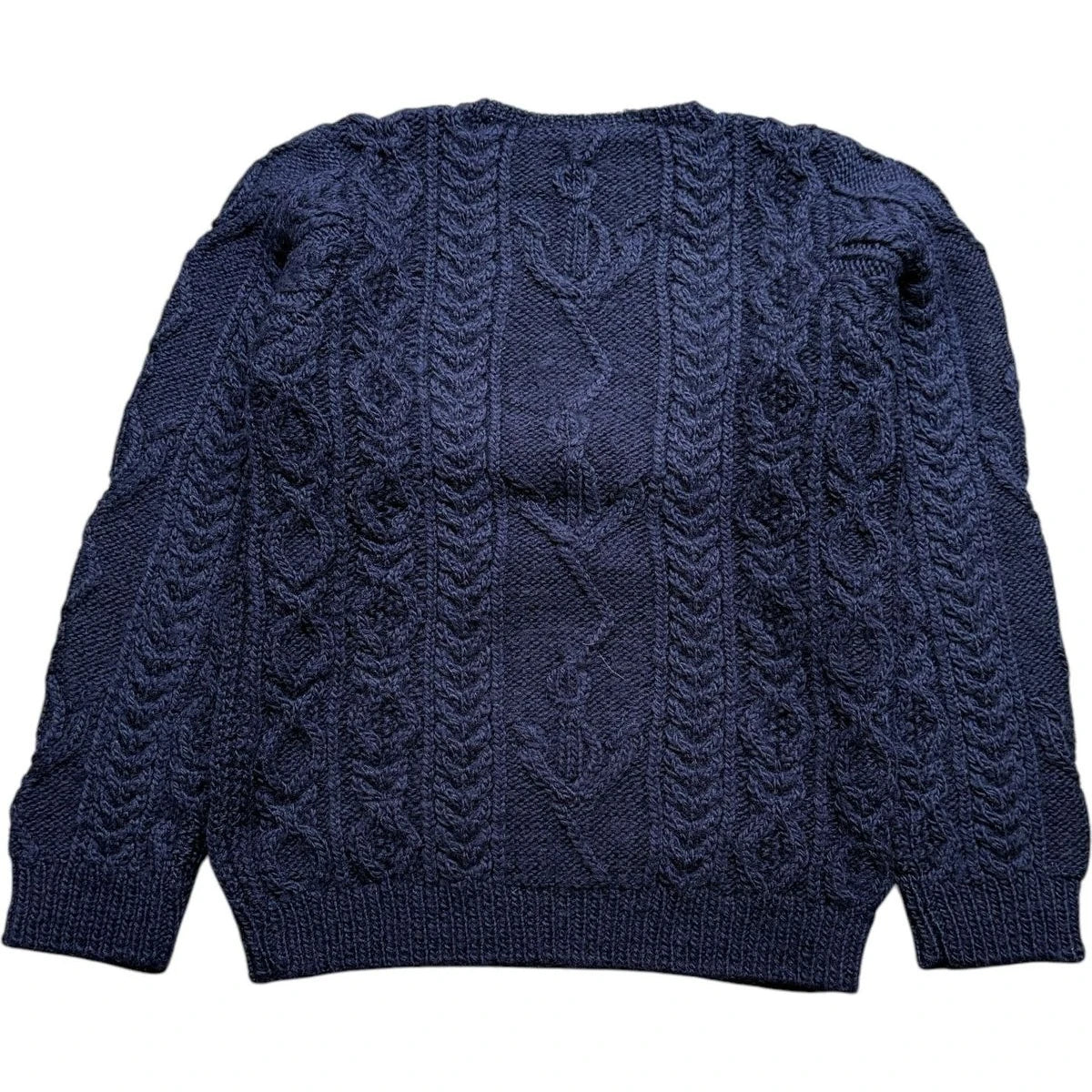 Kapital Wool Cable Knit Sweatshirt