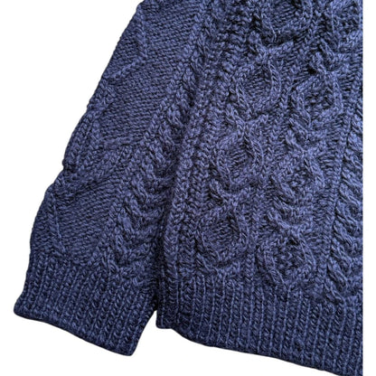 Kapital Wool Cable Knit Sweatshirt
